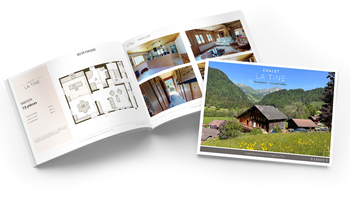 Chalet La Tine - keyplan